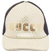 Gucci Pre-Owned - Cappello da baseball con stampa - Donna - Other Materials - Taglia unica - Bianco