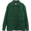 Gucci Pre-Owned - Giacca con monogramma anni 2010 - unisex - lana - 50 - Verde