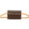 Louis Vuitton Pre-Owned - Marsupio Pochette Florentine con monogramma 2001 - Donna - tela/pelle - Taglia unica - Marrone