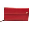 Gucci Pre-Owned - Portafoglio in pelle con zip 2024 - Donna - pelle/pelle - Taglia unica - Rosso