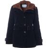 Prada Pre-Owned - Cappotto con cintura 2017 - Donna - cotone/lana - Taglia unica - Blu