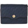 Christian Dior Pre-Owned - Borsa a tracolla Oblique anni 1980 - Donna - tela/pelle/pelle - Taglia unica - Blu