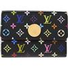 Louis Vuitton Pre-Owned - Portafoglio Porte Monnaie Cozy Coin 2006 - unisex - PVC/pelle - Taglia unica - Nero