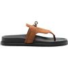 Hermès Pre-Owned - Sandali Empire - Donna - pelle di agnello/gomma/pelle di capra - 38.5 - Marrone