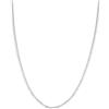 LB Exclusive - Collana tennis in oro bianco 14 carati con diamanti - Donna - oro bianco 14kt/diamanti - Taglia unica - Argento