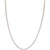 LB Exclusive - Collana Tennis in oro rosa 14 carati con diamanti - Donna - diamante di laboratorio/oro rosa 14kt - Taglia unica