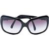 CHANEL Pre-Owned - Occhiali da sole Ribbon anni 2000 - Donna - acetato - Taglia unica - Nero