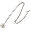 CHANEL Pre-Owned - Collana Coco Mark con strass 1986-1988 - Donna - metallo - Taglia unica - Grigio