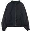 Prada Pre-Owned - Bomber con placca logo anni 2010 - Donna - nylon - L - Nero