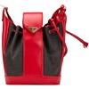 Saint Laurent Pre-Owned - Borsa a secchiello in tela cerata XX secolo - Donna - tessuto/pelle di vitello - Taglia unica - Grigio