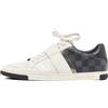 Louis Vuitton Pre-Owned - Sneakers Damier Graphite - Uomo - gomma/pelle di vitello/pelle di vitello - 40.5 - Bianco