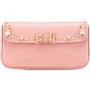 Miu Miu Pre-Owned - Clutch Madras in pelle di capra con cristalli e borchie 2010-2025 - Donna - pelle di capra - Taglia unica - Rosa