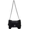 CHANEL Pre-Owned - Borsa a spalla in raso 2008-2009 - Donna - raso - Taglia unica - Nero