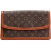 Louis Vuitton Pre-Owned - Clutch Pochette Dame GM con monogramma 1990 - unisex - pelle di vitello/tela - Taglia unica - Marrone