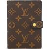 Louis Vuitton Pre-Owned - Custodia per agenda PM 1990-2000 - unisex - tela/PVC/pelle - Taglia unica - Marrone