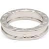 Bvlgari Pre-Owned - Anello B.zero1 in oro bianco 18 carati anni 2010 - unisex - oro bianco 18kt - 51 - Argento