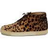Christian Louboutin Pre-Owned - Sneakers con stampa leopardata - Uomo - pelle di vitello/cavallino/gomma - 43 - Marrone