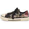 Valentino Garavani Pre-Owned - Sneakers con ricamo - Donna - pelle/pelle/tela/gomma - 36 - Nero