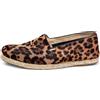 Christian Louboutin Pre-Owned - Espadrillas con stampa leopardata - Uomo - pelle/tela/pelle/pelle - 43 - Marrone