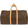 Louis Vuitton Pre-Owned - Borsone Keepall 55 2001 - unisex - PVC/pelle/tela - Taglia unica - Marrone