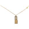 Louis Vuitton Pre-Owned - Collana Nanogram placcata oro con pendente 2021 - Donna - placcatura in oro - Taglia unica