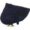 Christian Dior Pre-Owned - Marsupio Saddle Camouflage in tela con ricamo 2019 - unisex - tela - Taglia unica - Blu