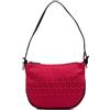 Fendi Pre-Owned - Borsa a spalla in tela con motivo Zucchino 2000-2010 - Donna - pelle di vitello/tela - Taglia unica - Rosso