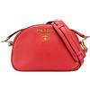 Prada Pre-Owned - Borsa a tracolla Vitello Daino Dome 2000-2025 - Donna - pelle di vitello - Taglia unica - Rosso