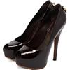 Louis Vuitton Pre-Owned - Pumps in pelle 145mm - Donna - pelle lucida/pelle/pelle - 38 - Nero