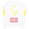 Walter Van Beirendonck - Felpa Explicit con cappuccio 2009 - Uomo - cotone - L - Bianco