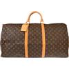 Louis Vuitton Pre-Owned - Borsa da viaggio Keepall 60 1995 - unisex - pelle/PVC - Taglia unica - Marrone