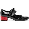 Saint Laurent Pre-Owned - Mary Janes con triplo cinturino - Donna - pelle/pelle/pelle/gomma - 41 - Nero