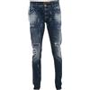 Dolce & Gabbana Pre-Owned - Jeans con effetto vissuto - Uomo - cotone - L - Blu