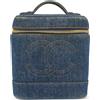 CHANEL Pre-Owned - Trousse denim 1997 - Donna - Denim - Taglia unica - Blu