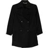 Gucci Pre-Owned - Giacca doppiopetto anni 1990-2000 - Donna - acetato/seta/poliestere/seta - 44 - Nero