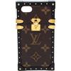 Louis Vuitton Pre-Owned - Cover iPhone 7 Eye Trun - Donna - tela - Taglia unica - Marrone