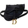 Christian Dior Pre-Owned - Marsupio con stampa camouflage 2020 - Donna - tela - Taglia unica - Blu