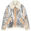 Louis Vuitton Pre-Owned - Giacca in pelle con monogramma anni 2010 - Uomo - pelle di agnello - 50 - Argento