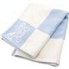 Hermès Pre-Owned - Coperta Avalon in lana anni 2000 - unisex - lana - Taglia unica - Blu