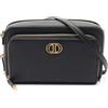 Christian Dior Pre-Owned - Borsa a spalla Karo Double Pouch anni 2020 - Donna - pelle di vitello - Taglia unica - Nero
