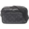 Louis Vuitton Pre-Owned - Borsa messenger Alpha 2021 - Uomo - PVC - Taglia unica - Nero