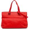 Bottega Veneta Pre-Owned - Borsa a tracolla Intrecciato in nappa 2012-2024 - Donna - nappa - Taglia unica - Rosso