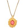 Saint Laurent Pre-Owned - Collana con pendente - Donna - resina/placcatura in oro - Taglia unica