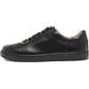 Gianvito Rossi - Sneakers in pelle con logo - Donna - pelle/gomma/pelle di vitello - 38.5 - Nero