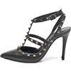 Valentino Garavani Pre-Owned - Pumps Rockstud a punta 100mm - Donna - pelle/pelle/pelle - 36 - Nero