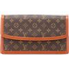 Louis Vuitton Pre-Owned - Clutch Pochette Dame GM con monogramma 1988 - unisex - pelle/tela - Taglia unica - Marrone