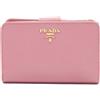 Prada Pre-Owned - Portafoglio bi-fold anni 2010 - Donna - pelle di vitello - Taglia unica - Rosa