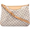 Louis Vuitton Pre-Owned - Borsa Siracusa MM Damier Azur Siracusa 2013 - Donna - PVC/tela/pelle di vitello - Taglia unica - Bianco