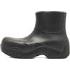 Bottega Veneta Pre-Owned - Stivali Puddle - Uomo - pelle/cotone/gomma/gomma - 42 - Nero