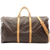 Louis Vuitton Pre-Owned - Borsa tote Keepall Bandouliere 60 2000 - unisex - PVC/pelle - Taglia unica - Marrone